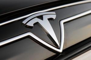 To Logo του ηλεκτρικού Tesla των ΗΠΑ