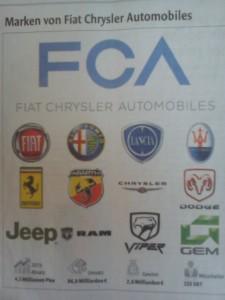 Πολλές οι μάρκες της FIAT - Chrysler